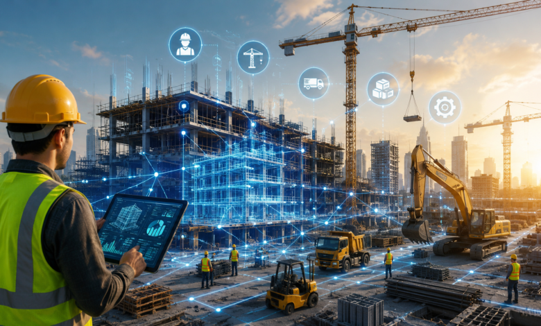 AI Resource Allocation for Efficient Construction Projects
